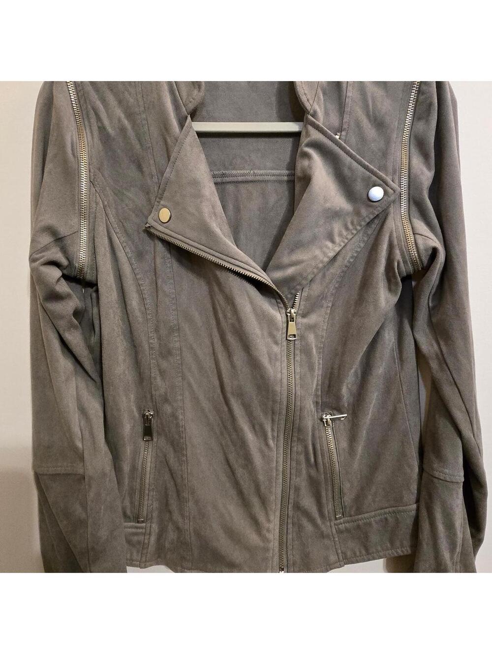 Gianni Bini Women's Grey and Silver Jacket